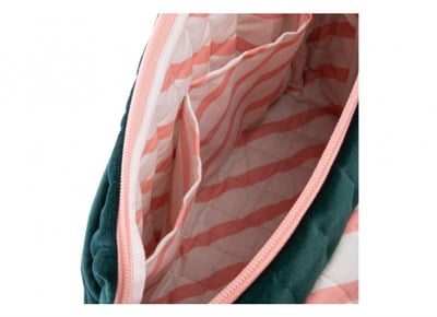 Nobodinoz Savanna Kadife Mini Bag Jungle Green Anne Çantası