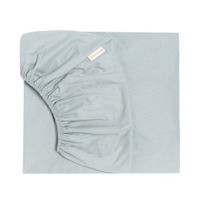 Nobodinoz Tibet Lastikli Çarşaf 90X200, Soft Blue Nevresimler