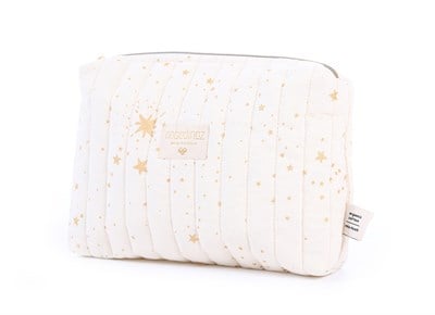 Nobodinoz Travel Mini Bag Gold Stealla/Natural Anne Çantası