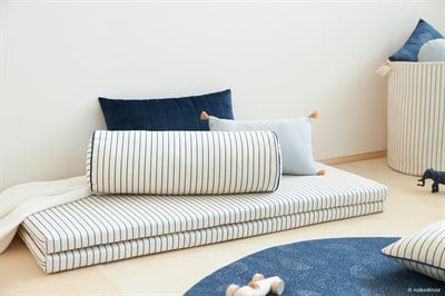 Nobodinoz Yastık, Java, Blue Thin Stripes/ Natural Yastıklar