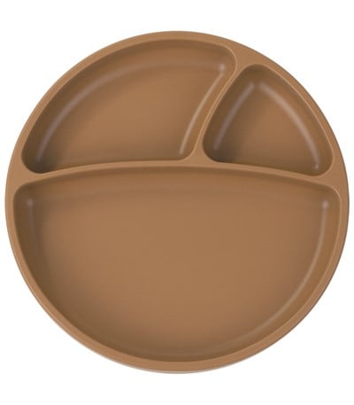 OiOi OiOi Porsiyon Vakum Tabanlı Silikon Woody Brown Tabaklar