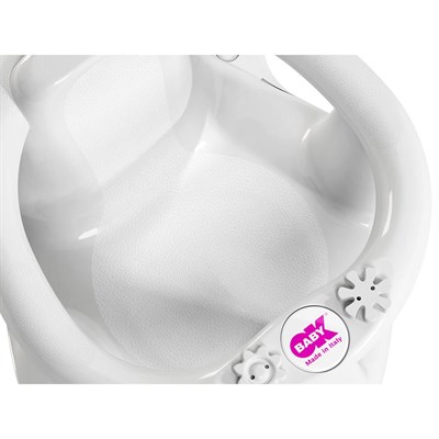 OkBaby Flipper Evol Banyo Oturağı & Splash Bebek Duşu / Beyaz