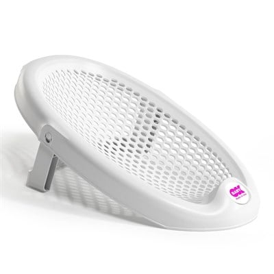 OkBaby Jelly Küvet Aparatı & Splash Bebek Duşu & Doğal Banyo Süngeri No.10 / Beyaz