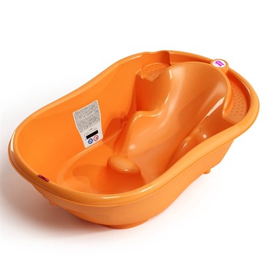 OkBaby Onda Banyo Küveti & Hippo Banyo Siperliği / Turuncu