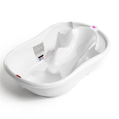 OkBaby Onda Banyo Küveti & Splash Bebek Duşu / Beyaz