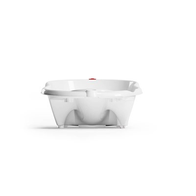 OkBaby Onda Banyo Küveti & Splash Bebek Duşu / Beyaz