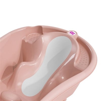 OkBaby Onda Evol Banyo Küveti & Küvet Taşıyıcı / Pembe