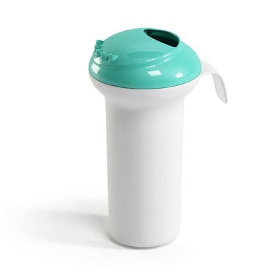 OkBaby Onda Slim Katlanır Bebek Küveti & Splash Bebek Duşu & Doğal Banyo Süngeri No.10 / Turkuaz
