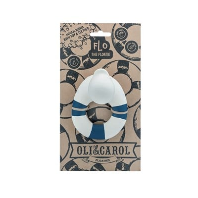 Oli & Carol Diş Kaşıyıcı ve Banyo Oyuncağı - Flo The Floaties Navy Oyuncak