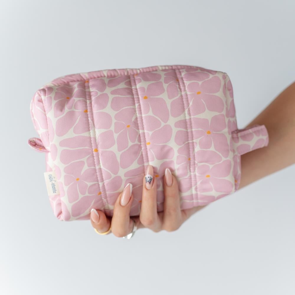 Organizer Bebek Bakım Çantası - FLORAL Clutch Ve Necessities Çantalar Mama Yoyo