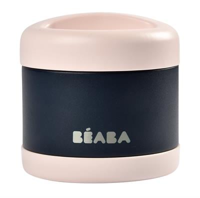 Paslanmaz Çelik Yiyecek Termosu (light pink/dark blue) Beslenme Beaba