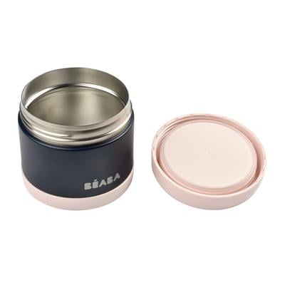 Paslanmaz Çelik Yiyecek Termosu (light pink/dark blue) Beslenme Beaba