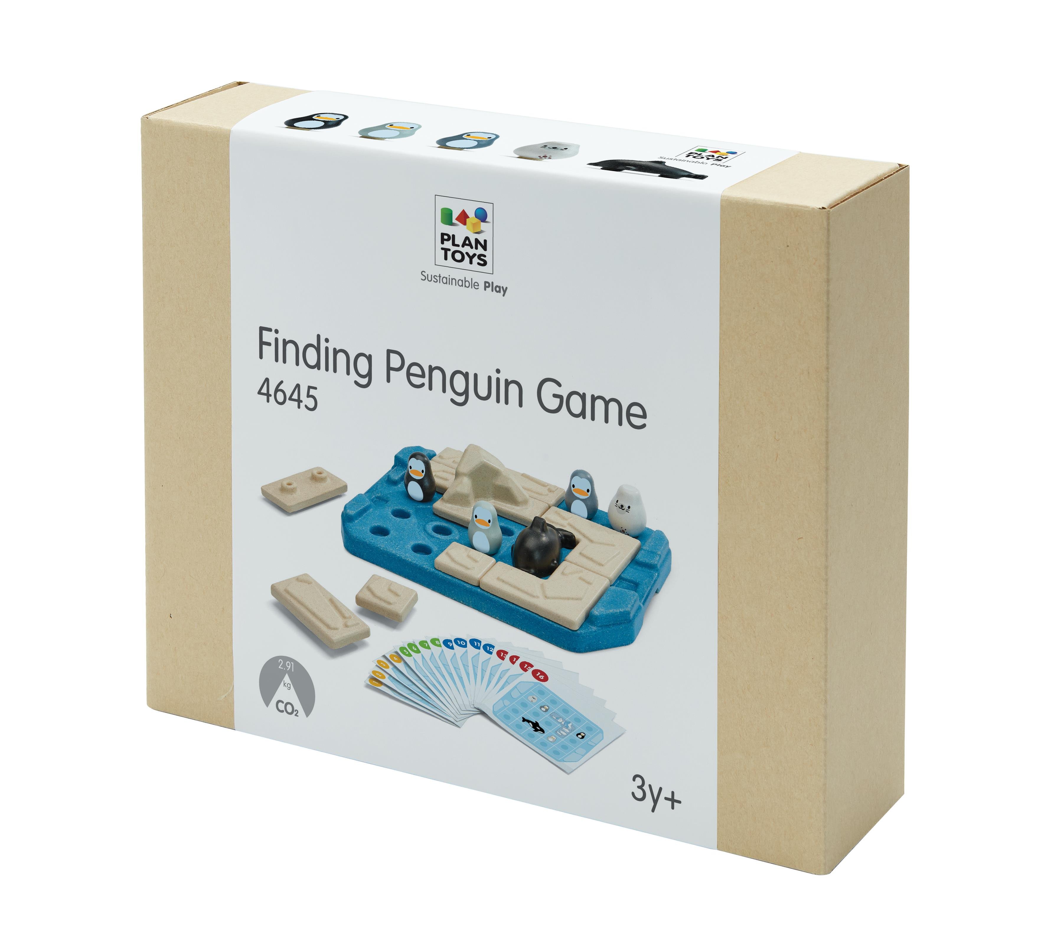 Penguen Bulmaca Seti Ahşap Oyuncaklar plantoys