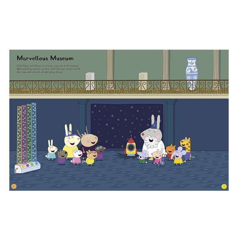 Peppa Pig - Peppas Favourite Places Sticker Book