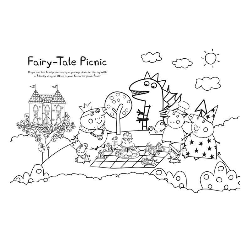 Peppas Amazing Adventures Bumper Colouring Book