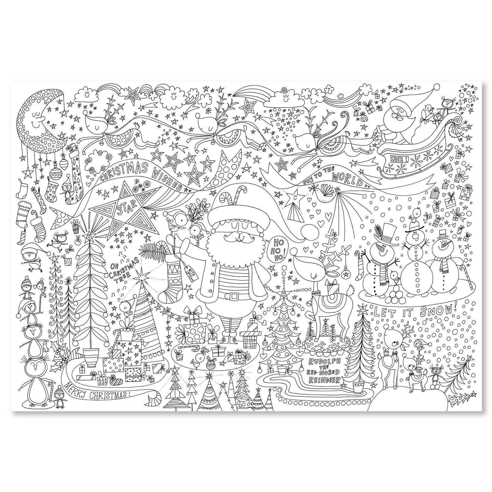 RACHEL ELLEN Boyama Posteri / Christmas