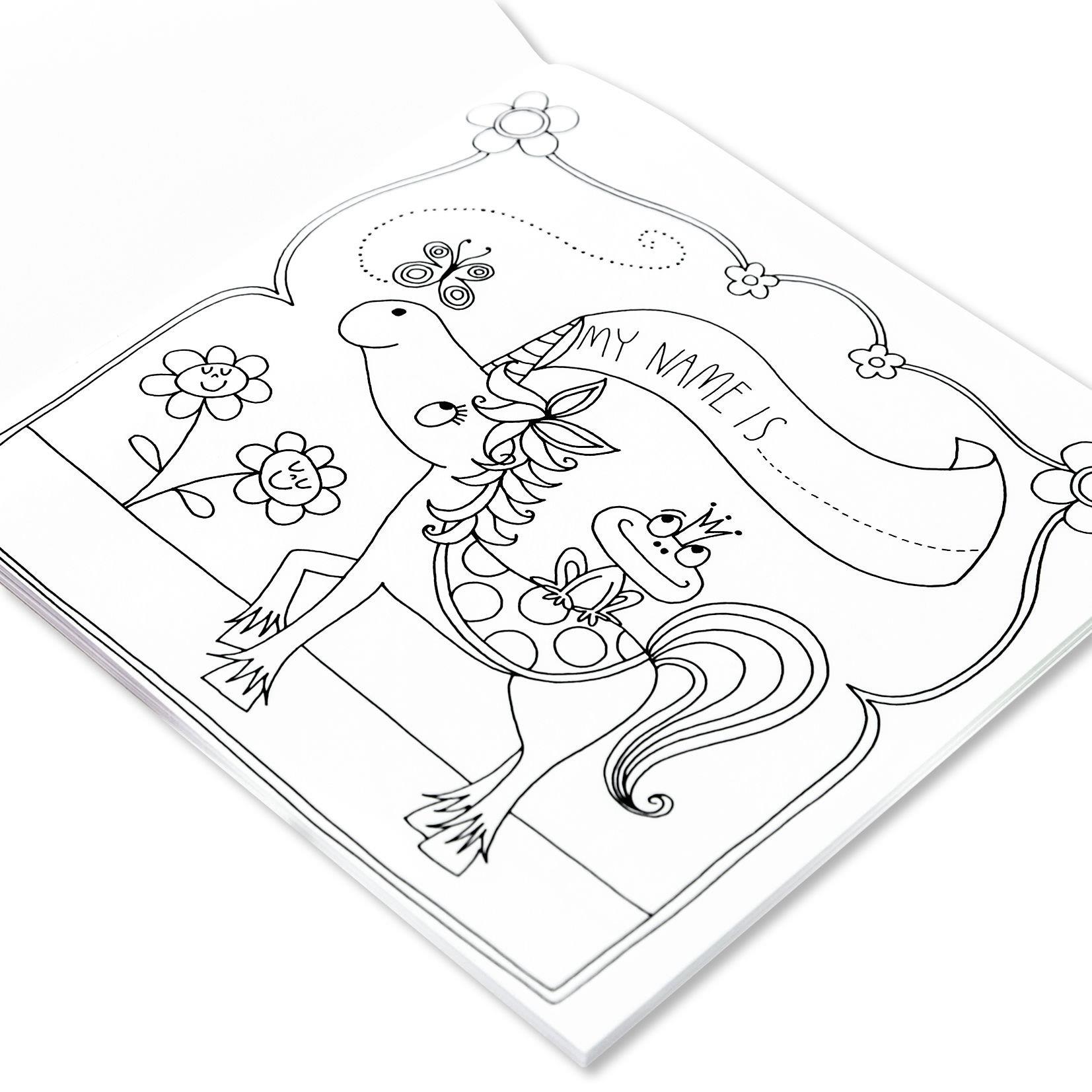 Rachel Ellen Design Boyama Kitapları / Princess