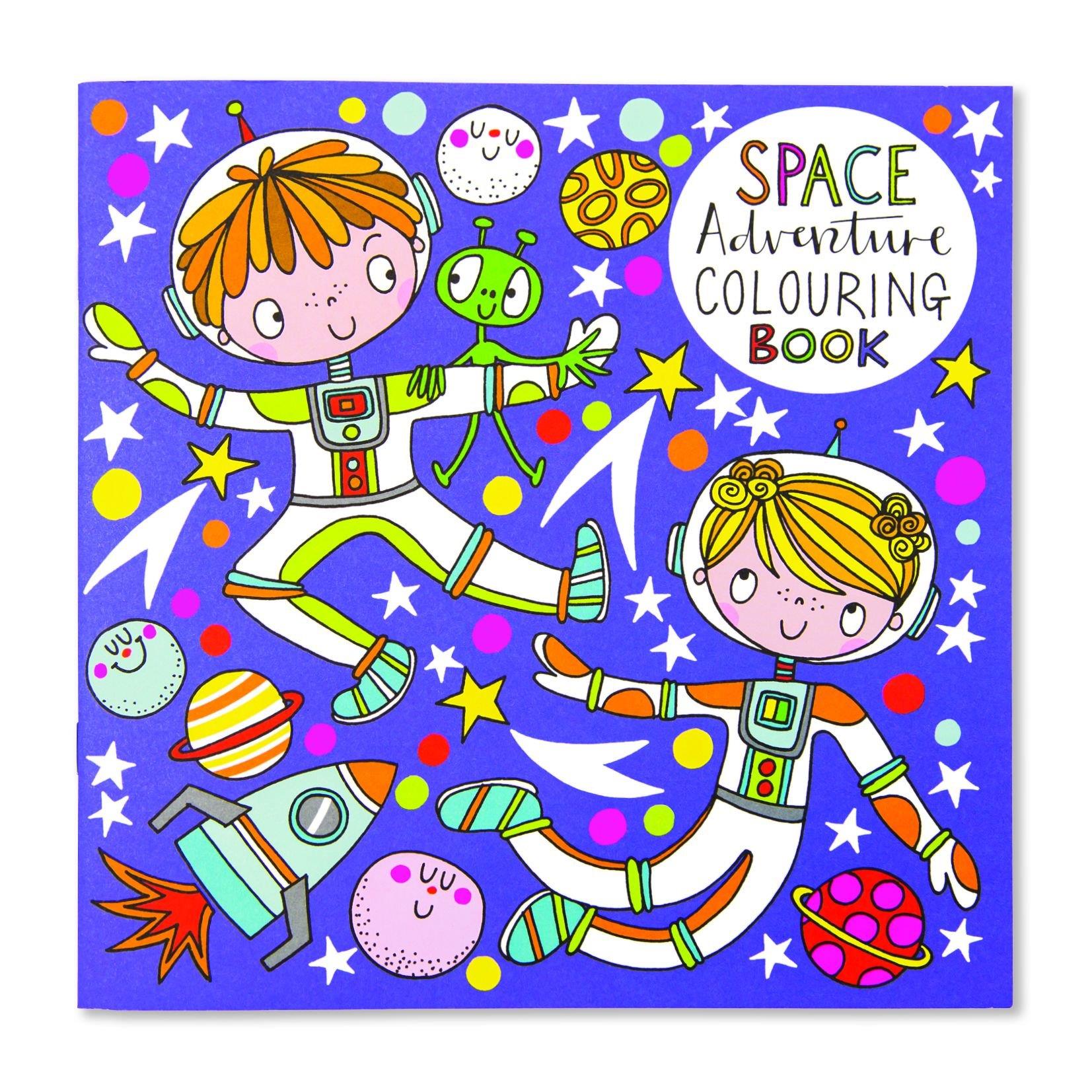Rachel Ellen Design Boyama Kitaplarıı / Adventures in Space
