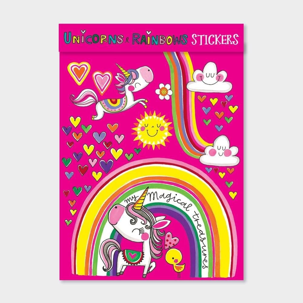 Rachel Ellen Design Sticker Seti / Unicorns & Rainbows