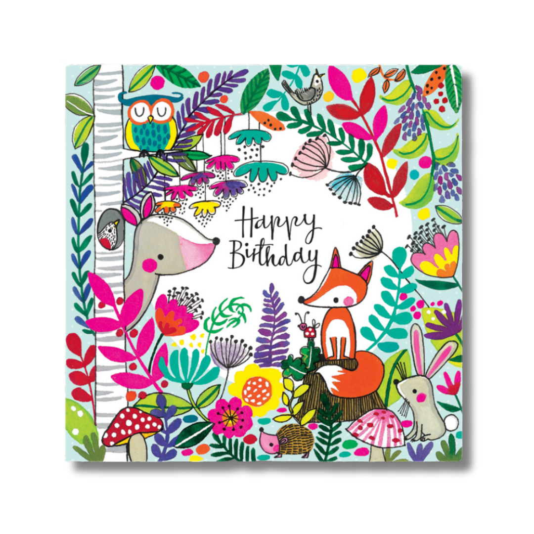 Rachel Ellen Design YapBozlu Yazı Kartı / Woodland