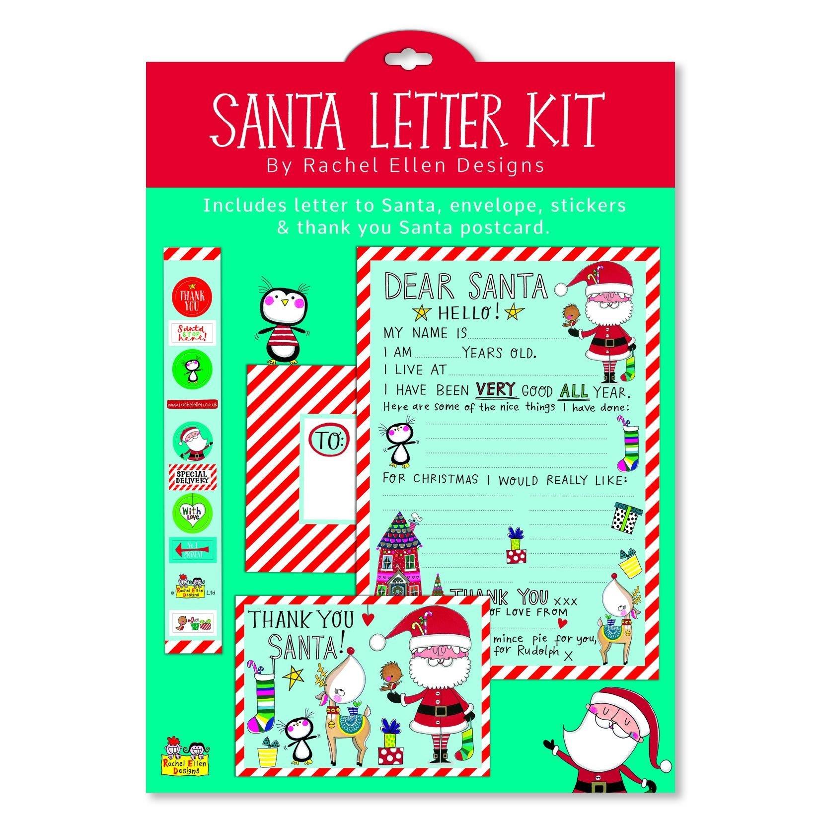 RACHEL ELLEN Noel Babaya Mektup Seti