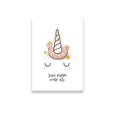 racuun Tatlı Unicorn Boynuzu Tablo Tablolar