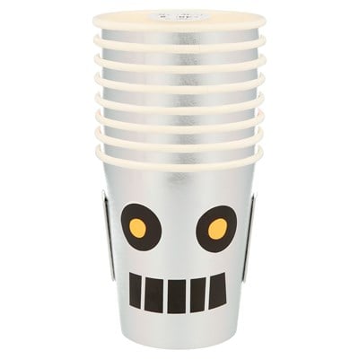 Robot Bardaklar (8'li)