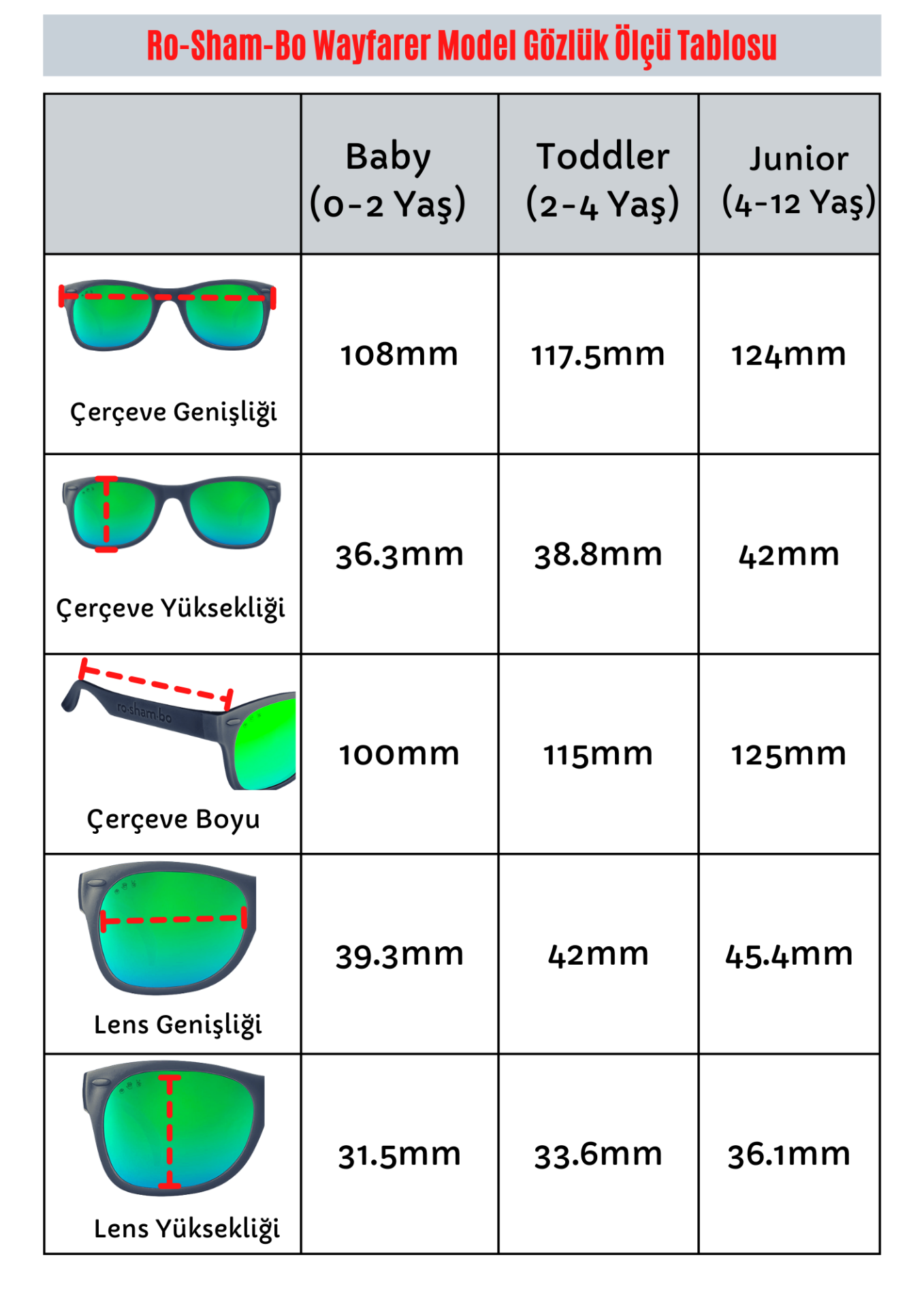 Roshambo Eyewear Mcfly / Kırmızı Standart Lens / W
