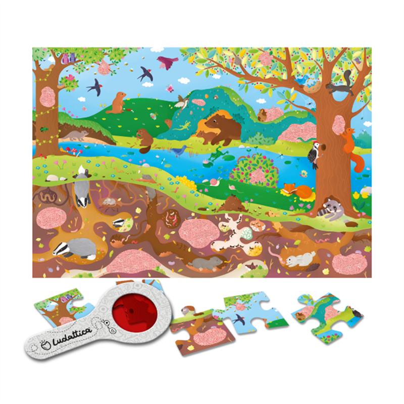 Saklı Puzzle - Yerin Altında