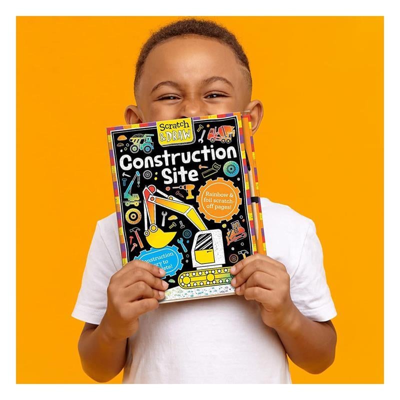 Scratch And Draw - Construction Site