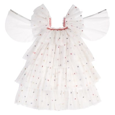 Sequin Tulle Angel Dress Up 3-4 Years