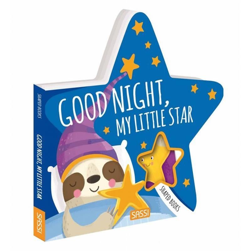 SHAPED BOOKS - GOODNIGHT MY LITTLE STAR
