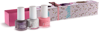Snails Mini 3'lü Su Bazlı Oje - Unicorn Oje & Ruj Snails