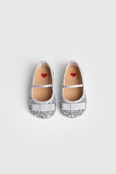 Sparkle B Patik,Silver Bebek Patik İpobomi