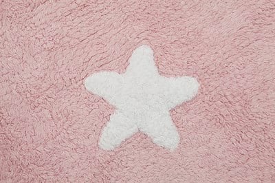 STARS Halı Pembe/Beyaz