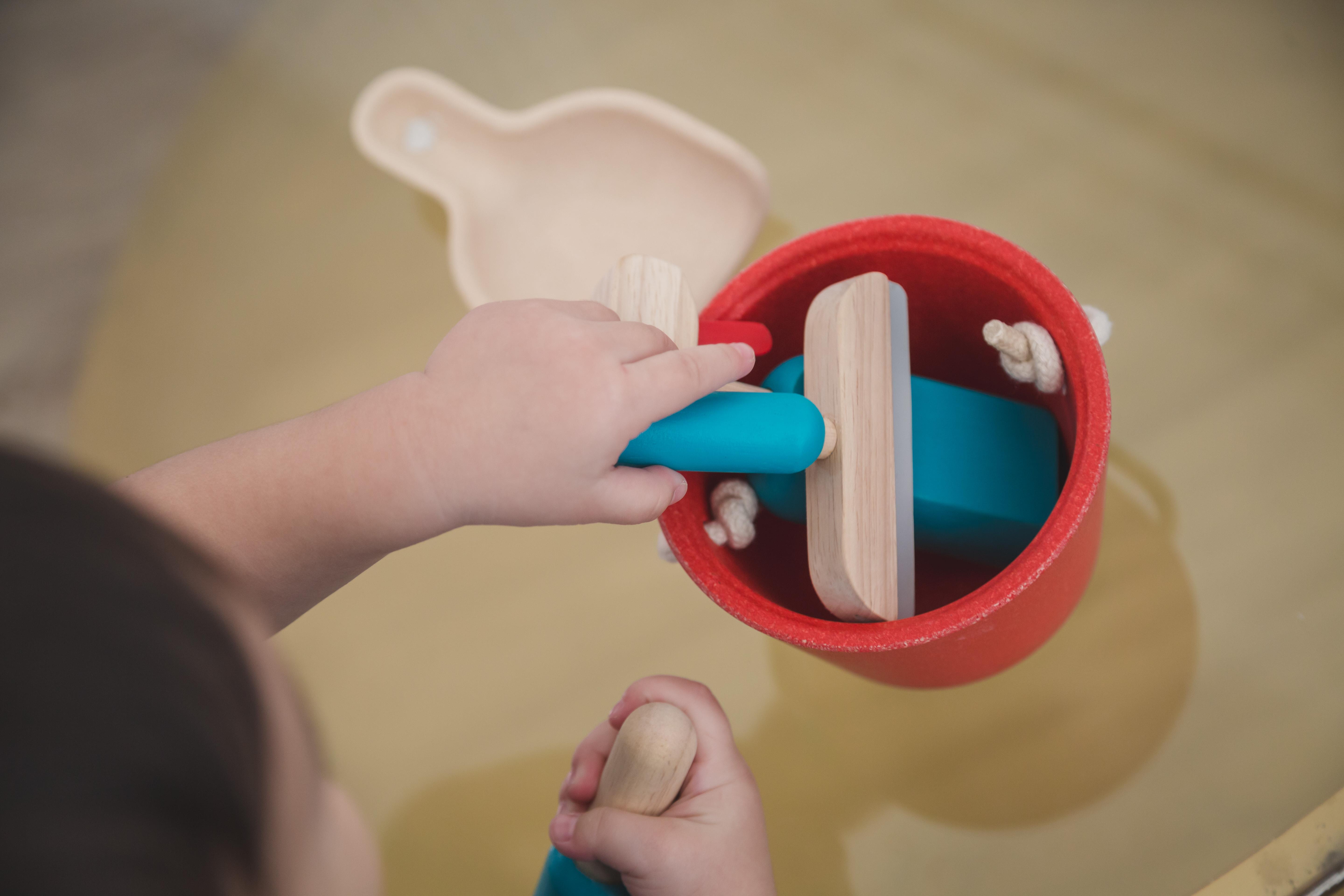 Temizlik Seti Ahşap Oyuncaklar plantoys