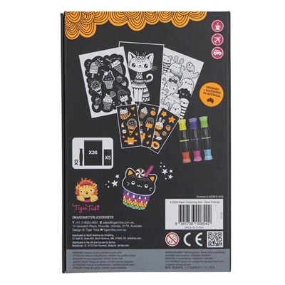 Tiger Tribe Neon Boyama Seti, Glow Friends Oyuncak Tiger Tribe