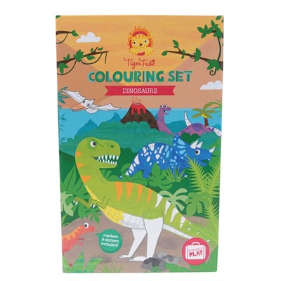 Tiger Tribe Tiger Tribe Boyama Seti, Dinosaur Oyuncak