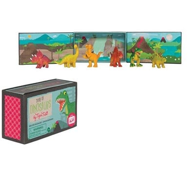 Tiger Tribe Tiger Tribe Sahneli Hayvan Figürleri, Dinosaurs Oyuncak