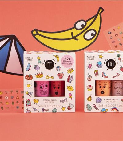 Tırnak Cilası ve Emojili Tırnak etiketi, DOILLY & KITTY Oje & Ruj nailmatic