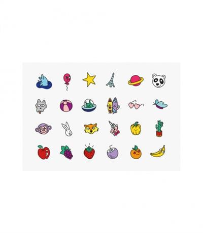Tırnak Cilası ve Emojili Tırnak etiketi, DOILLY & KITTY Oje & Ruj nailmatic