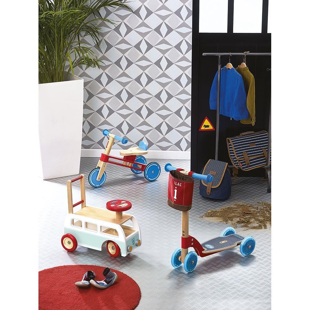 Vilac - 2 in 1 Retro Bus - Klasik Otobüs