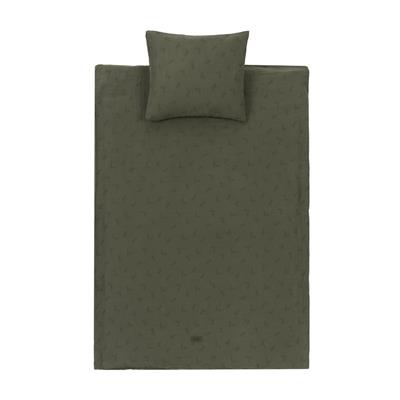 Wabi Sabi Çocuk Nevresim Set, Flore Vetiver Nevresimler Nobodinoz