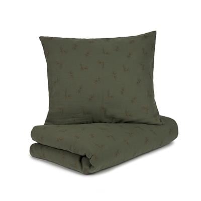 Wabi Sabi Çocuk Nevresim Set, Flore Vetiver Nevresimler Nobodinoz