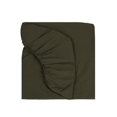 Wabi Sabi Lastikli Çarşaf, Vetiver 70x140  Nevresimler Nobodinoz