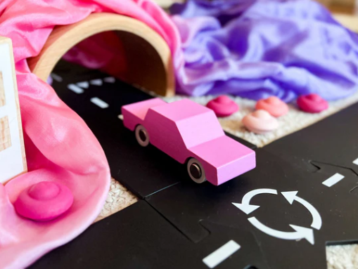 Waytoplay - Back & Forth Car - Pink - Araba - Pembe