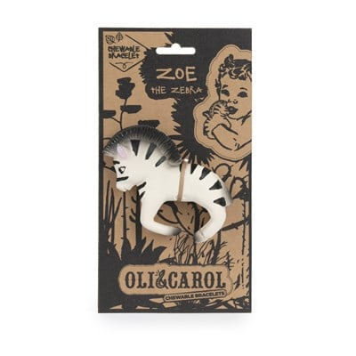 Zoe The Zebra  Bilezik Diş Kaşıyıcı