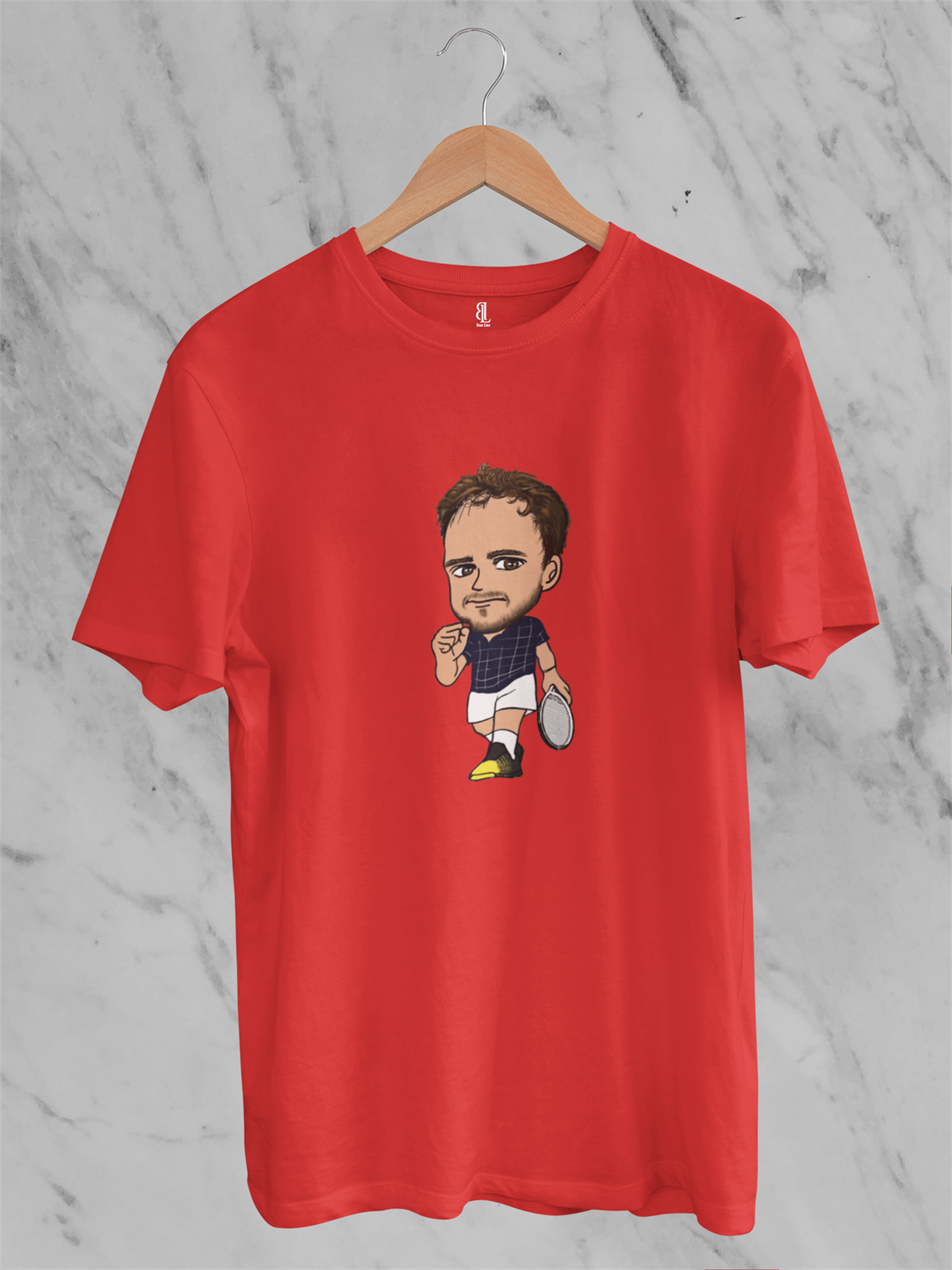 Medvedev Kırmızı T-shirt