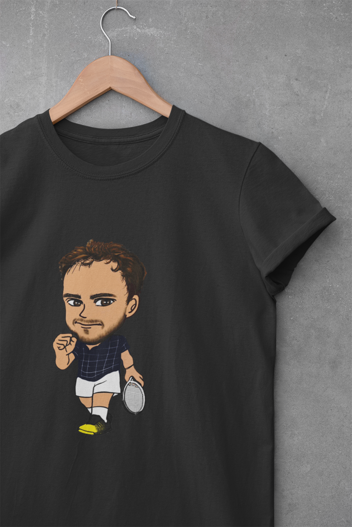 Medvedev Siyah T-shirt