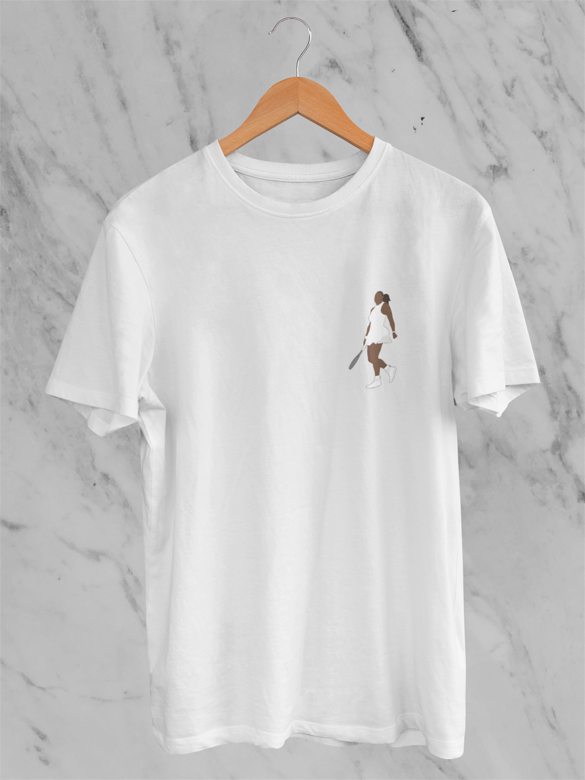 Serena Minimal Beyaz T-shirt